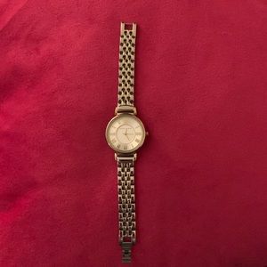 Anne Klein two-tone watch